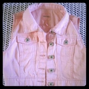Women's Medium Light Pink Vest